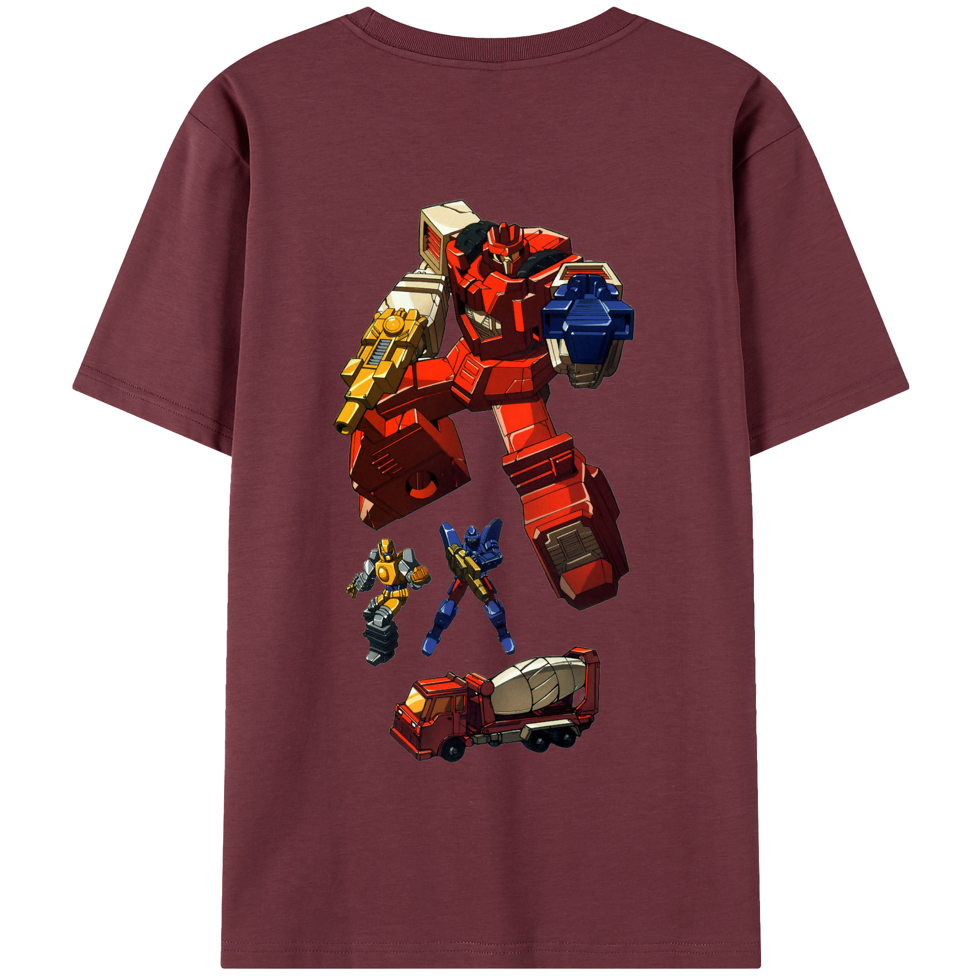 （画像用）  綿100％半袖Tシャツ（背面プリント）